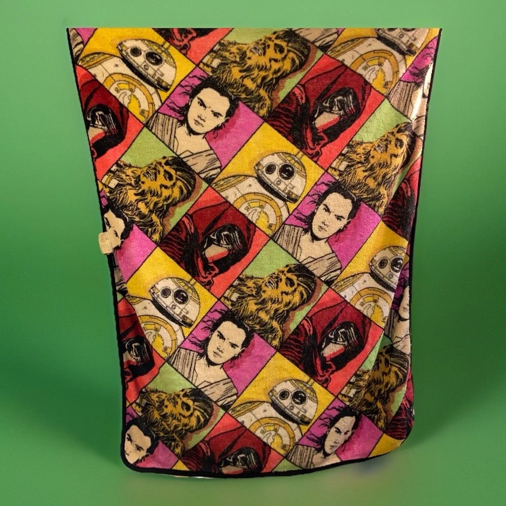 Vintage Star Wars Throw Plush Blanket‎ 39